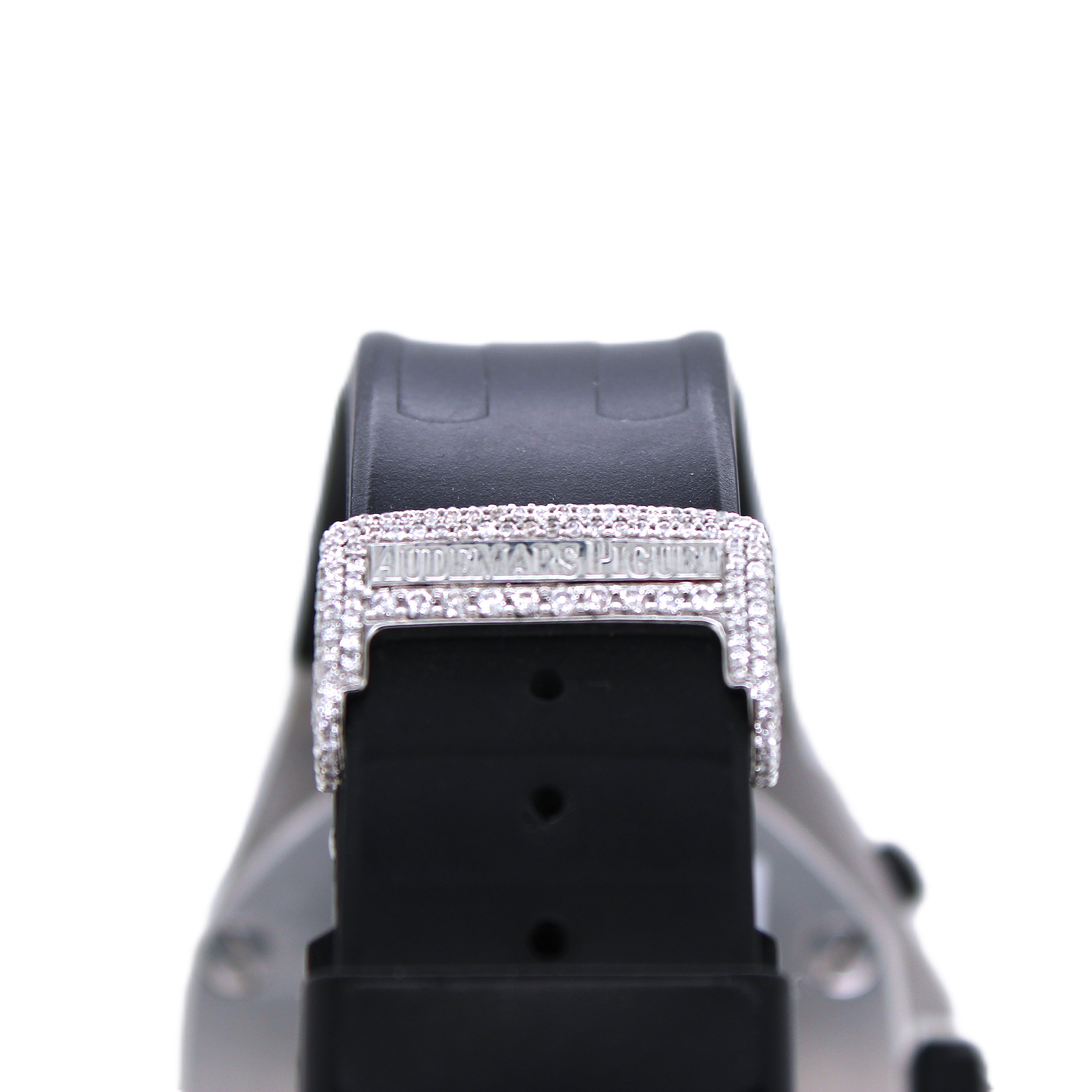 Mens Audemars Piguet Royal Oak Offshore Chronograph 42MM VS Diamond Watch 8.66CT