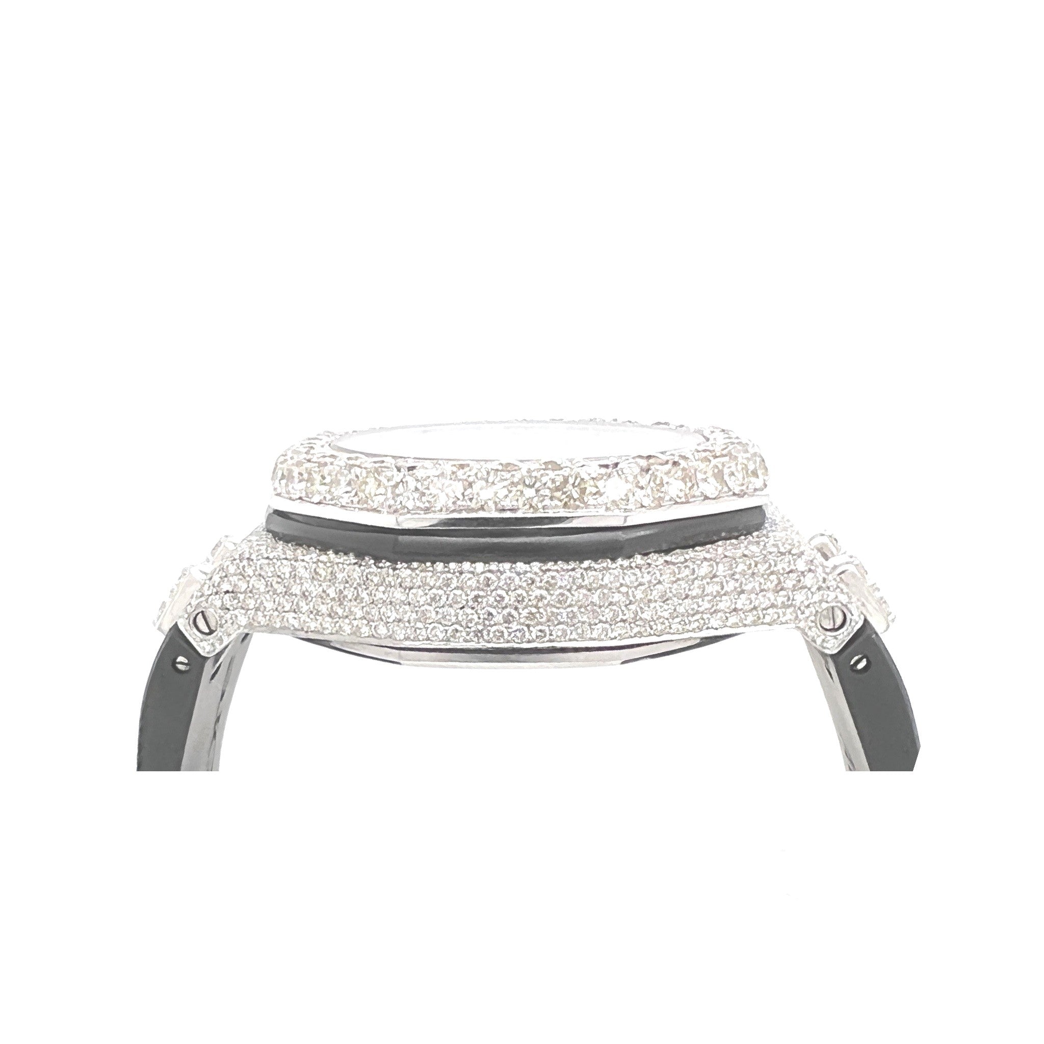 Mens Audemars Piguet Royal Oak Offshore 42MM VS Diamond Watch 16.97 CT