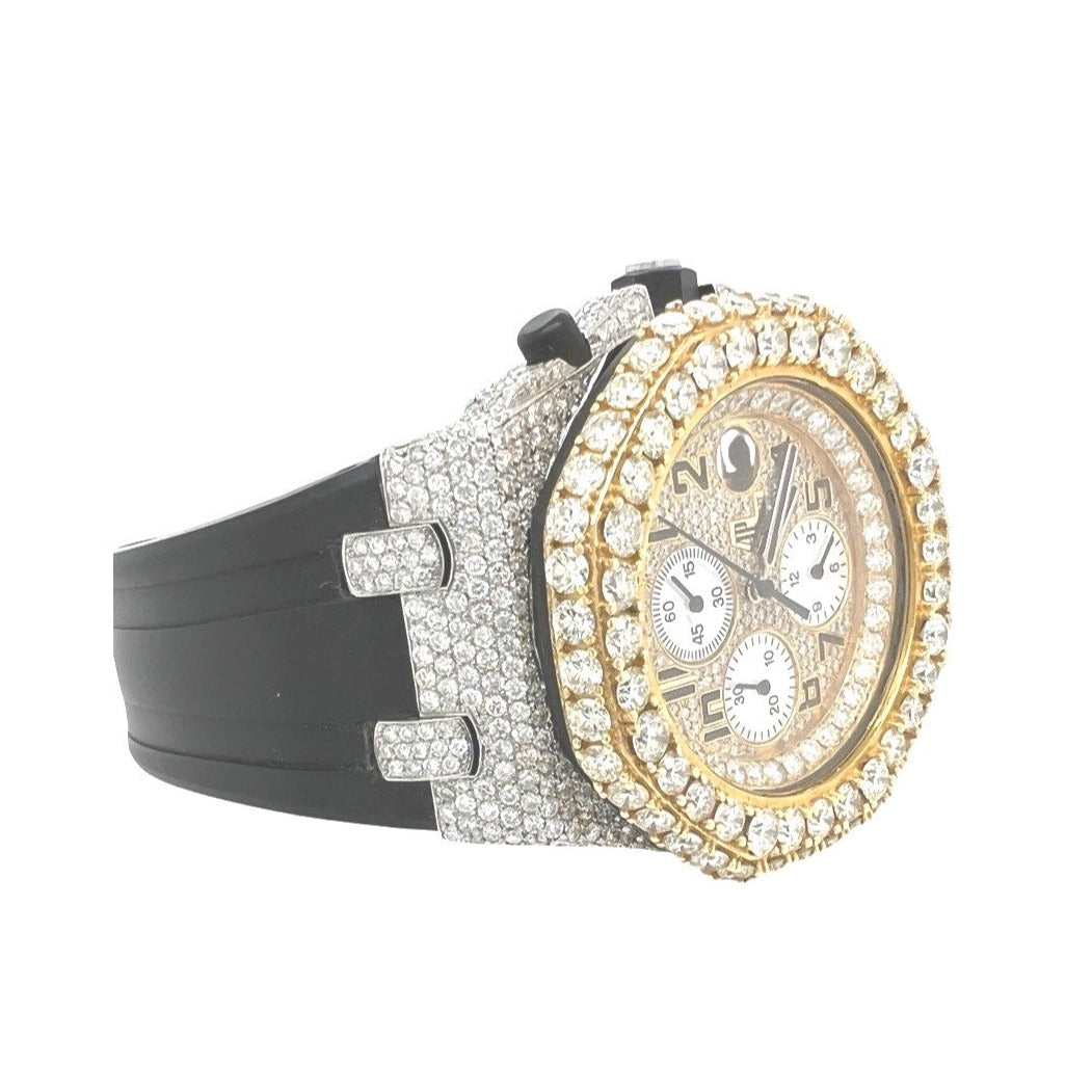 Mens Audemars Piguet Royal Oak Offshore 42MM VS Diamond Watch 21.5 CT