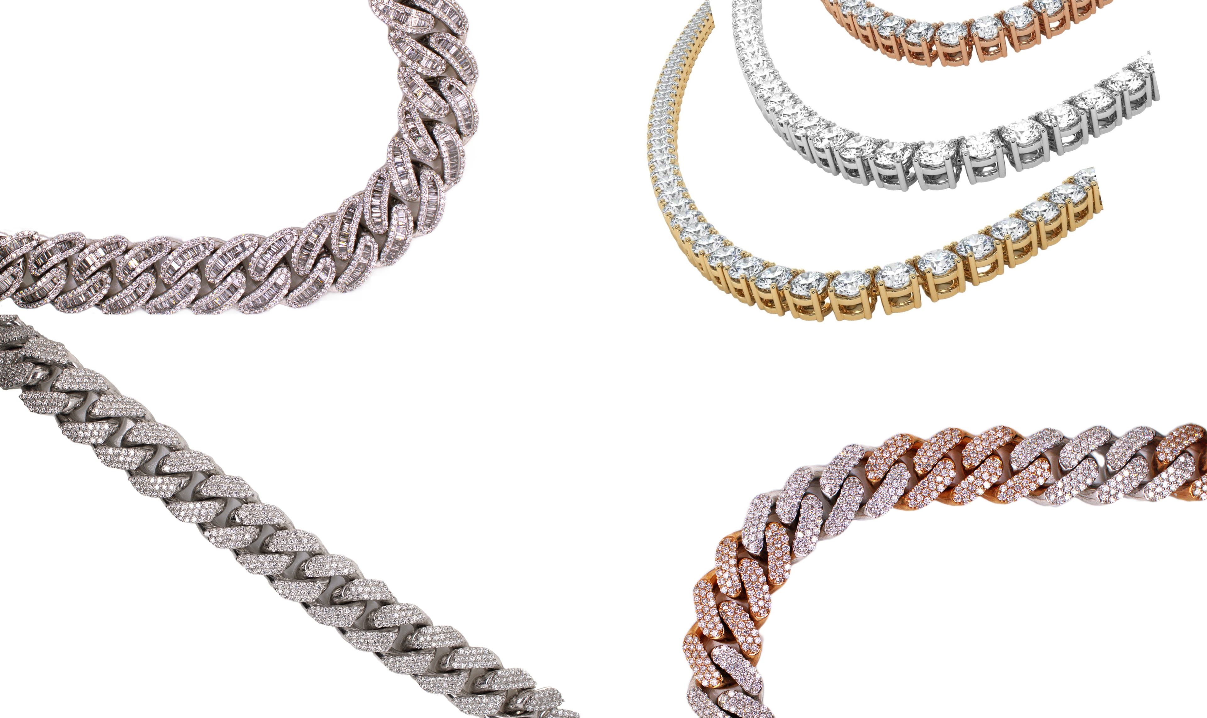 Diamond Cuban Chains/ Necklaces