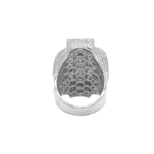 Load image into Gallery viewer, 10K White Gold 3D Dollar Ring 5.84CT 1.48&quot;
