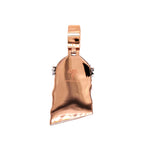 10K Rose Gold Jesus Head Diamond Pendant 1.83 CT 2.23"