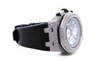 Mens Audemars Piguet Royal Oak Offshore Chronograph 42MM VS Diamond Watch 8.66CT