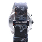 Mens Audemars Piguet Royal Oak Offshore Chronograph 42MM VS Diamond Watch 8.45CT