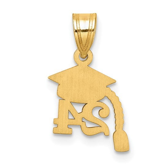 2024 Graduation Cap with Dangling Tassel Charm 9.6MM
