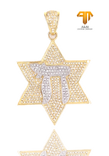 Load image into Gallery viewer, 14KT Gold Diamond Star-Pie Pendant
