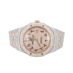 Audemars Piguet Royal Oak 18K/ Steel Two-Tone 41MM VS Diamond Watch 21.32 CT