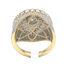 Load image into Gallery viewer, Mens 10K Yellow Gold Round Shape 3D Solitaire Diamond Ring 4.05 CT
