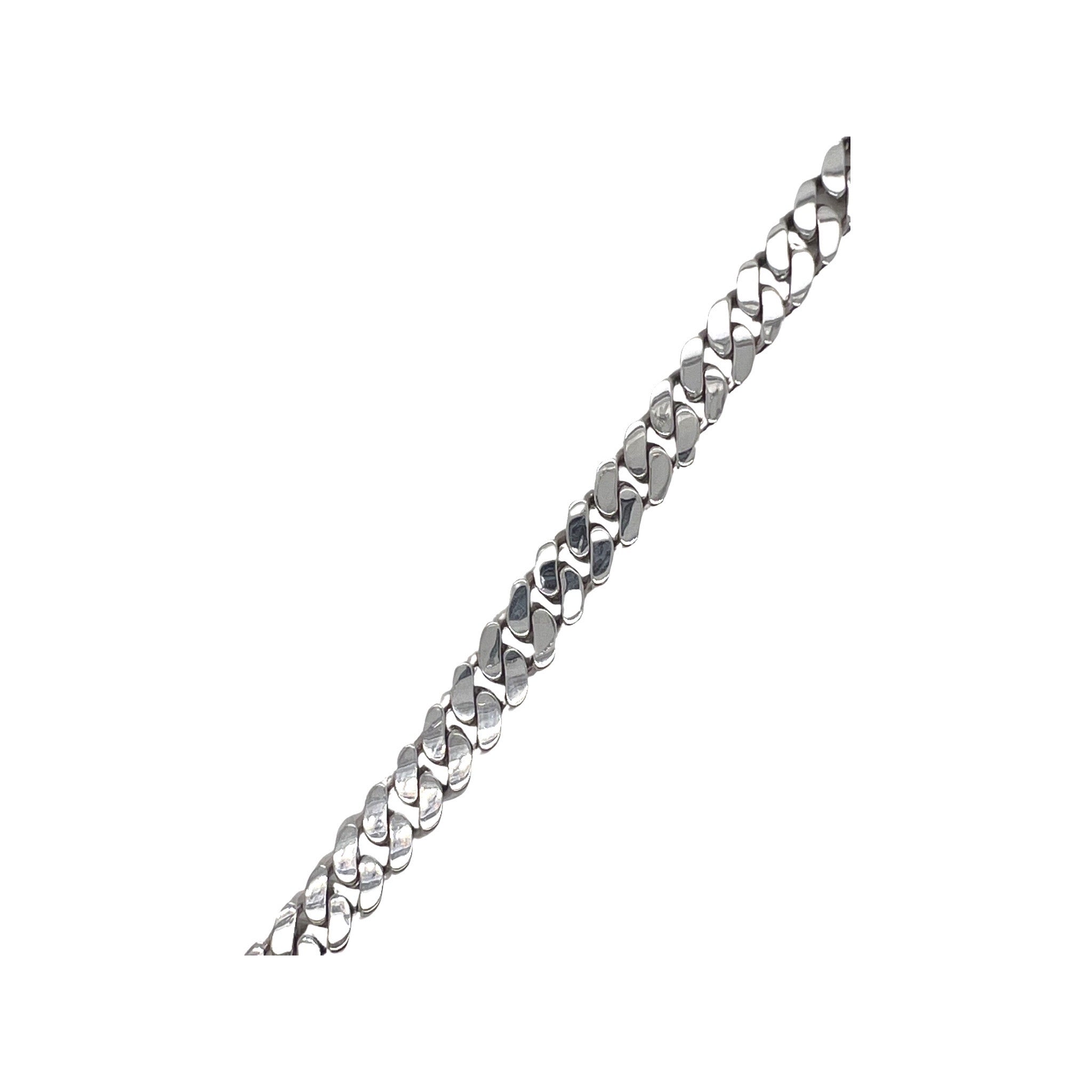 10K White Gold 10MM Miami Cuban Pave Diamond Bracelet 5.44 CT 9"