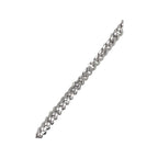10K White Gold 9MM Miami Cuban Pave Diamond Bracelet 7.86 CT 8"