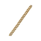 10K Yellow Gold 9.5MM Miami Cuban Pave Diamond Bracelet 5.83 CT 8.5"