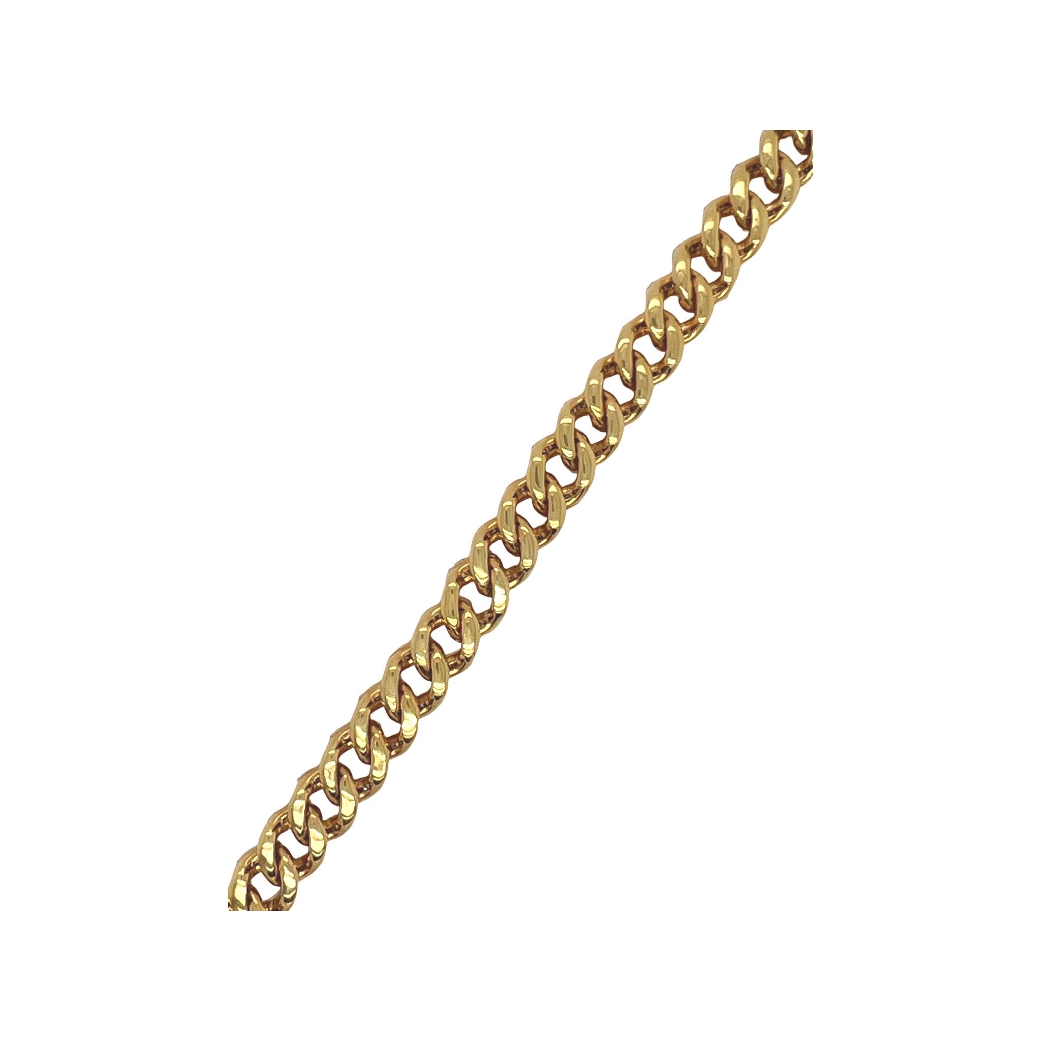 10K Yellow Gold 9.5MM Miami Cuban Pave Diamond Bracelet 5.83 CT 8.5"