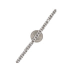 21K White Gold 7MM Miami Cuban Pave Diamond Bracelet 3.84 CT 9"