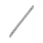 10K White Gold 8MM Miami Cuban Pave Diamond Bracelet 6.2 CT 8"