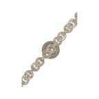 10K Yellow Gold 12MM Designer Infinity Link Baguette Diamond Bracelet 7.4 CT 7.75"