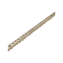 Load image into Gallery viewer, 10K Yellow Gold 4MM 1 Row Miracle Tennis Diamond Chain 18-26&quot;
