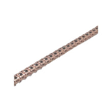 Load image into Gallery viewer, 10K Rose Gold 4MM 1 Row Miracle Tennis Diamond Chain 18-26&quot;
