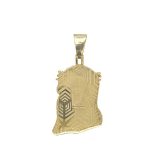 Load image into Gallery viewer, 10K Yellow Gold Jesus Head VS Diamond Pendant 5.3 CT 2.6&quot;
