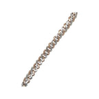 10K Two-Tone Gold 8MM Miami Cuban Pave Diamond Bracelet 4.69 CT 8.5"