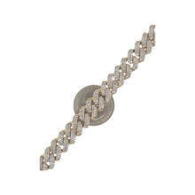 Load image into Gallery viewer, 10K Yellow Gold 10MM Miami Cuban Pave Diamond Chain 15.5 CT - 22&quot;
