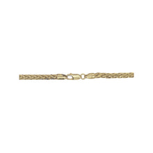 Load image into Gallery viewer, 10K Yellow Gold Wheat Palm Chain 3MM 18-28 Inches
