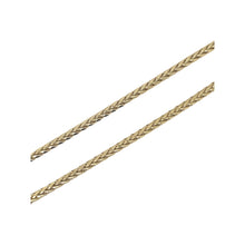 Load image into Gallery viewer, 10K Yellow Gold Wheat Palm Chain 3MM 18-28 Inches
