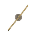 Solid Italian 10K Yellow Gold Miami Cuban Chain 5MM 18-28 Inches