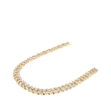 Load image into Gallery viewer, 10K Yellow Gold 6MM Miami Cuban Pave Diamond Chain 4.65 CT - 16&quot;
