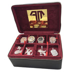 A&M Custom Leather Premium Jewelry Traveler Case