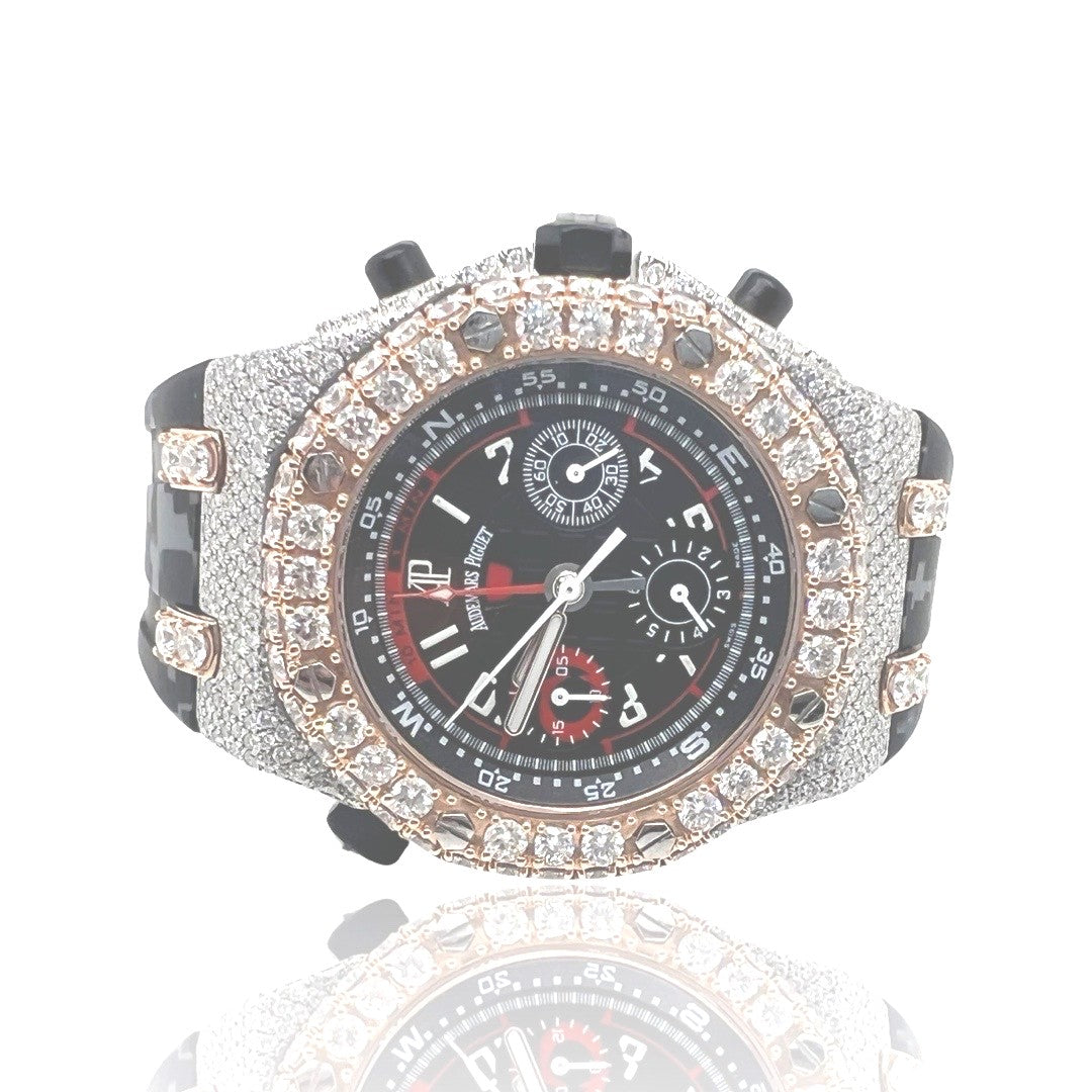 Mens Audemars Piguet Alinghi Polaris Offshore 44MM VS Diamond Watch 14.5 CT