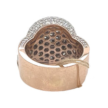 Load image into Gallery viewer, Mens 10K Rose Gold 3D Round Top Lollipop Style Diamond Ring 6.38 CT
