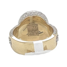 Load image into Gallery viewer, Mens 10K Yellow Gold 3D Round Top Lollipop Style Diamond Ring 3.45 CT
