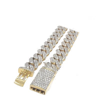 Load image into Gallery viewer, 10K Yellow Gold 10MM Miami Cuban Pave Diamond Chain 14.43 CT - 20&quot;
