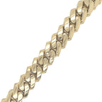 10K Yellow Gold 18MM Prong Set Miami Cuban VS Diamond Chain 36.38 CT - 20"
