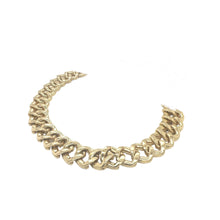 Load image into Gallery viewer, 10K Yellow Gold 15MM Miami Cuban Baguette Diamond Chain 27 CT - 24&quot;
