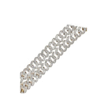 Load image into Gallery viewer, 10K Yellow Gold 15MM Miami Cuban Baguette Diamond Chain 27 CT - 24&quot;
