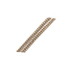 10K Rose Gold 8MM Prong Set Miami Cuban Diamond Chain 14.25 CT - 20"