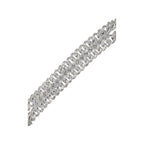 10K White Gold 12MM Miami Cuban Baguette Diamond Chain 19.98 CT - 21"