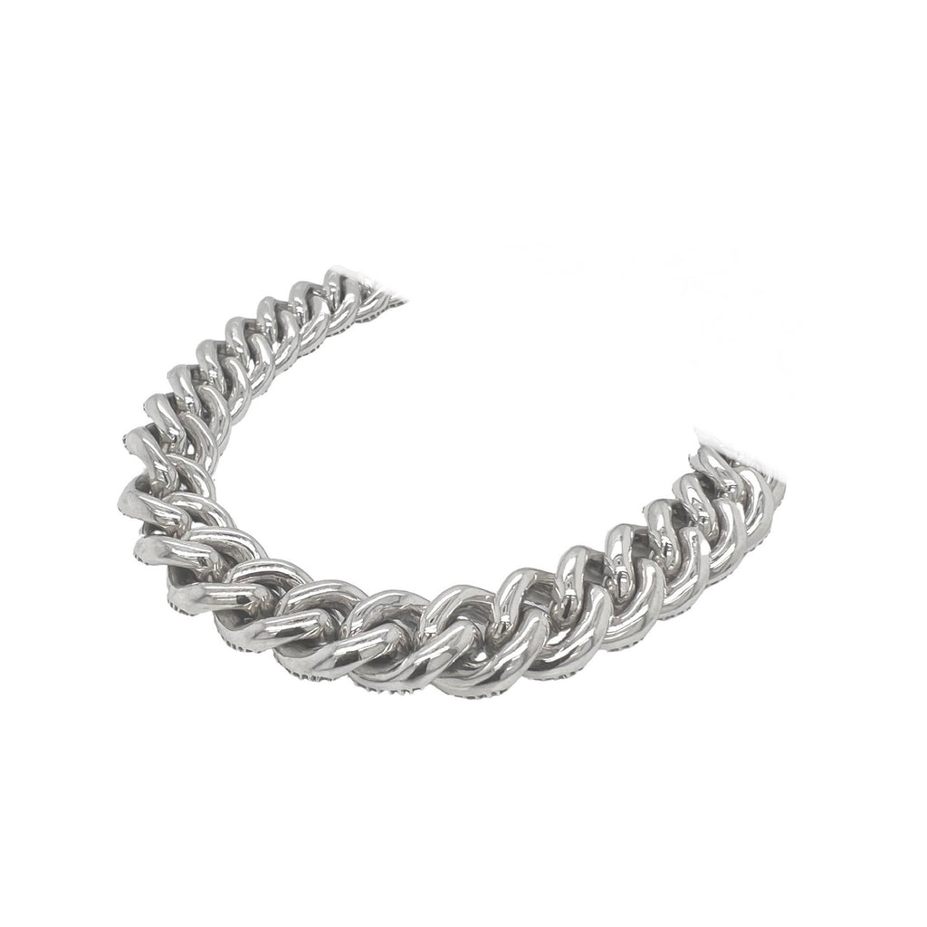 10K White Gold 16MM Miami Cuban Honeycomb VS Diamond Chain 41.37 CT - 22"