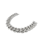 10K White Gold 16MM Miami Cuban Honeycomb VS Diamond Chain 41.37 CT - 22"