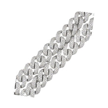 Load image into Gallery viewer, 10K White Gold 16MM Miami Cuban Honeycomb VS Diamond Chain 41.37 CT - 22&quot;
