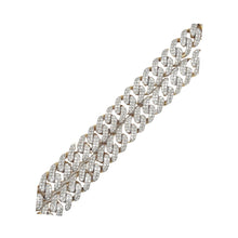 Load image into Gallery viewer, 10K Yellow Gold 12MM Miami Cuban Pave Diamond Chain 21.83 CT - 23&quot;
