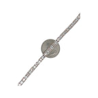 14K Two-Tone Gold 5MM Tennis Baguette Diamond Chain 15.0 CT - 20"