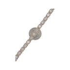 14K Rose Gold 7.5MM Tennis Baguette Diamond Chain 14.0 CT - 20"