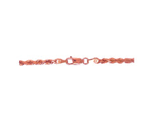 Load image into Gallery viewer, Solid Italian 10K Rose Gold Rope Chain 6MM 16-28 Inches
