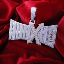 Load image into Gallery viewer, Custom White Gold &quot;HUNXCHO&quot; Pendant
