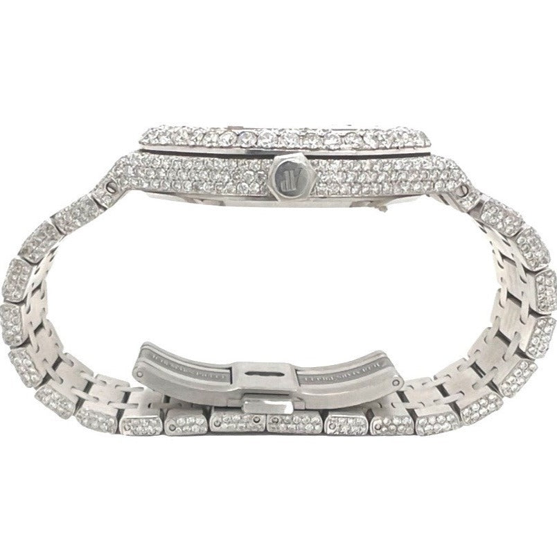 Mens Audemars Piguet Royal Oak 41MM VS Diamond Watch 23.37 CT
