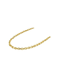 Load image into Gallery viewer, Solid Italian 10K Yellow Gold Designer Link Chain 3.25MM 18-28 Inches
