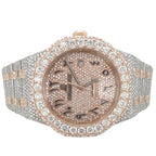 Audemars Piguet Royal Oak 18K/ Steel Two-Tone 41MM VS Diamond Watch 25,56 CT
