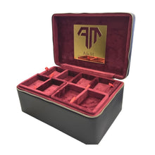 Load image into Gallery viewer, A&amp;M Custom Leather Premium Jewelry Traveler Case
